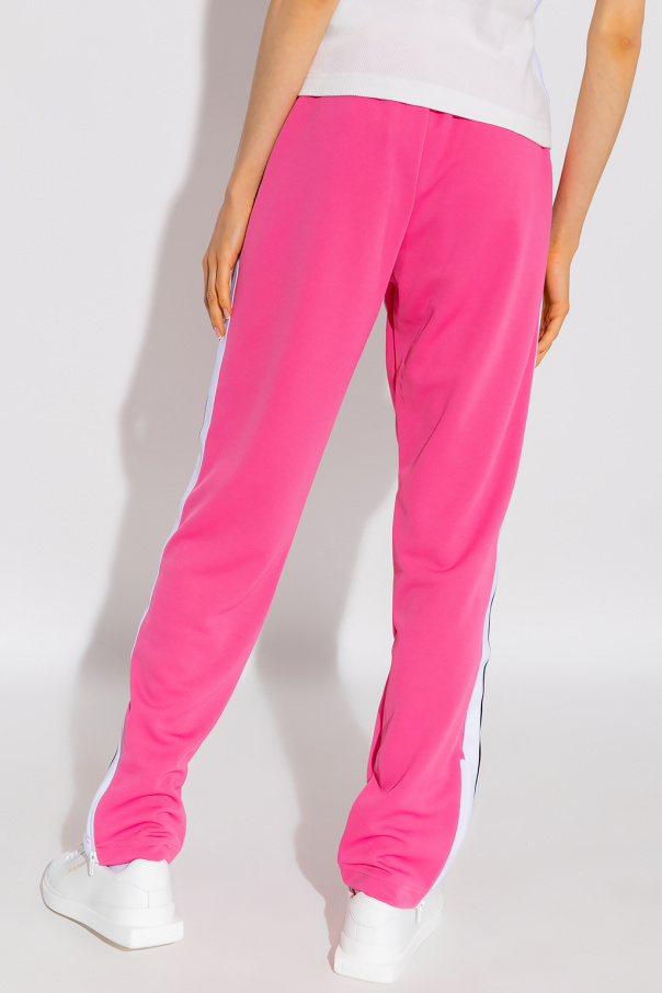 Pink Sweatpants with logo Palm Angels - Givenchy split patch Pink Sweatpants with logo Palm Angels - Givenchy split patch